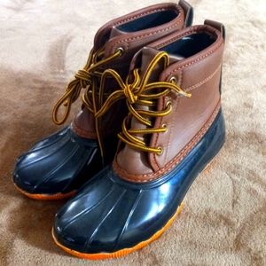 Duck Boots Rubber Sole Durable